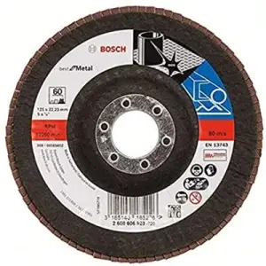 Plateau X1 Lamelle Metal 125 G60 Fibr Bfm 2608606923
