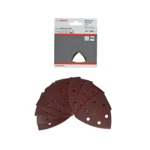 10pc OMT Sanding Sheets, Red Wood, Mixed 2608607541