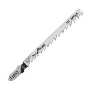 JEU 5 LAMES SCIE SAUTEU T101D BOIS Clean for Wood 2608630032