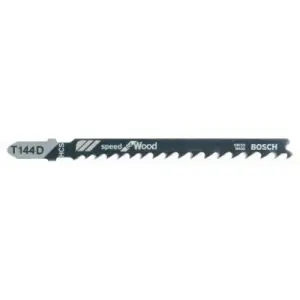 JEU 5 LAMES SCIE SAUTEU T144D BOIS Speed for Wood 2608630040