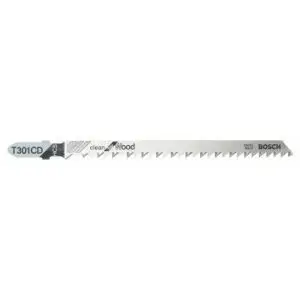 JEU 5 LAME SCIE SAUTEU T301CD Clean for Wood 2608637590