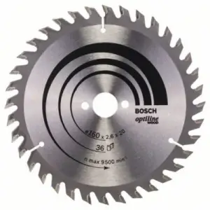 Lame Circul.optiline 160x20/16 Lc2,6 D36 2608640597