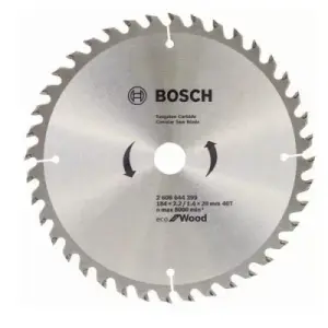 LAME CIRCUL 184×2.2/1.4×20 40T Eco Wood 2608644399