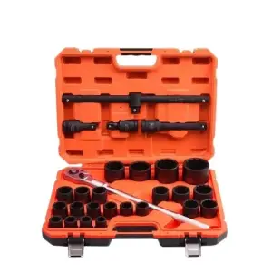 Coffret de douilles HARDEN – 27 pièces – 3/4