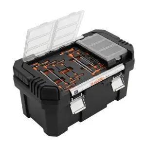 Boîte à outils en plastique robuste 22 Harden