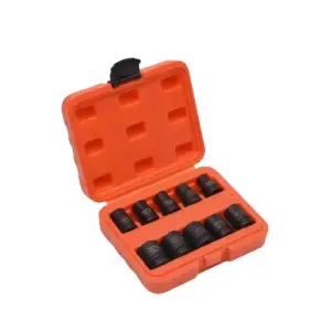 10Pcs 1/2” Jeu de Douilles à Choc Harden