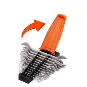 Jeu de 12 clés plates à fourche Harden