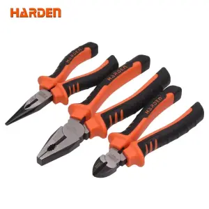 3Pcs Jeu de Pince Harden – Set de 3 Pinces en Acier Carbone