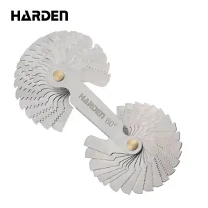 Jeu de 52 Jauges de Pas de Vis Harden – Jauge Filetage Métrique et Pouce