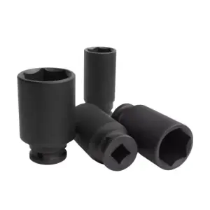 Douille Longue à Chocs Harden 1″ 55 mm – 6 Pans en CrMo