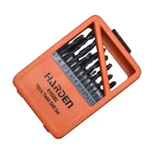 Jeu de Forets HSS 25 Pièces 1 à 13 mm – Forets Hélicoïdaux Acier Rapide