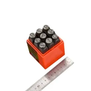 Jeu de 9 Chiffres à Frapper 10 mm Harden – Acier Chrome Vanadium