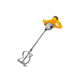 MÉLANGEUR MALAXEUR CIMENT/COLLE 1400W AVEC MALETTE – VIMCC1400A