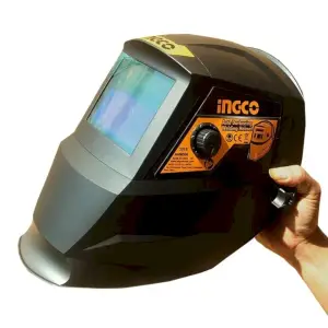 Casque de soudeur Viewing Area: 92×42mm Arc Sensor – AHM008 INGCO MAROC