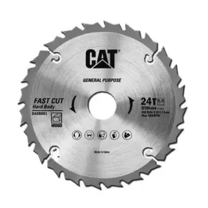 LAME CIRCULAIRE 184X30X1,4 24T COUPE RAPIDE – DA08001 Caterpillar Maroc