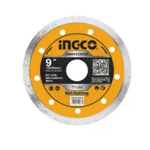 Disque Diamant A Eau 230mm – Dmd022302m Ingco Maroc