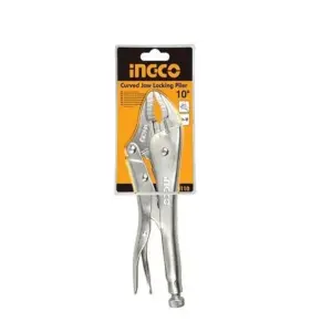 Pince-étau mâchoire arrondie 255mm Chrome Vanadium – HCJLW0110 INGCO MAROC