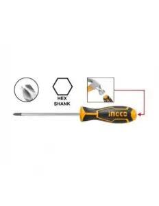 Tournevis à zone de frappe vis Phillips 6*150 mm – HGTSPH2150 INGCO MAROC