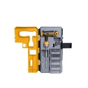 Set de 25 Pièces pour Tournevis avec manche En T – HKSDB0258 INGCO MAROC