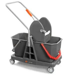 CHARIOT DE MENAGE DOUBLE SEAU (63x42x88) – K-MOP 2020 FH COMET MAROC