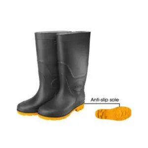 Bottes PVC noires Taille 42 – SSH092LYB.42 INGCO MAROC