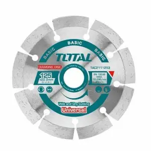 Disque diamant sec 110 mm x 20 mm – Total Outillage TAC2111103
