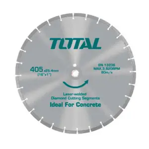 Disque diamant pour la découpe du béton – Total Outillage TAC2144052