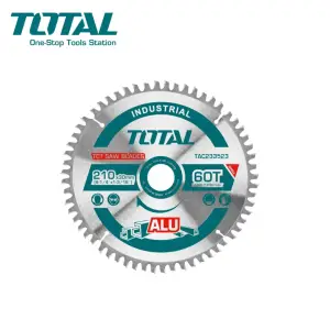 Lame de scie TCT pour aluminium 210mm – Total Outillage TAC233523