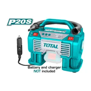 Compresseur d’air automatique a batterie 20V – Total Outillage TACLI2002