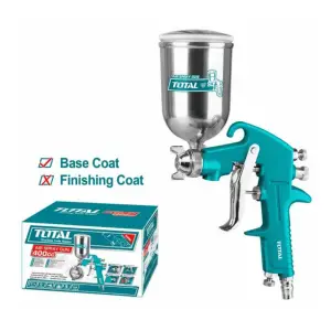 Pistolet à peinture 400cc – 1.5mm/180-250mm – Total Outillage TAT10402