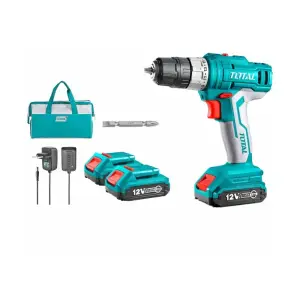 Perceuse Vissseuse sans fil au lithium-ion 25NM – Total Outillage TDLI1222
