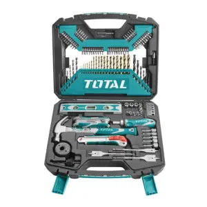 Ensemble d’accessoires 120 pièces – Total Outillage THKTAC01120