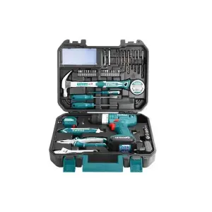 Ensemble d’outils ménagers 127 pièces – Total Outillage THKTHP11272