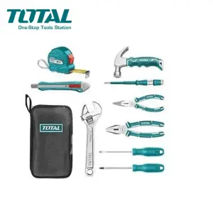 Ensemble d’outils à main Pièces x9 – Total Outillage THKTHP90096