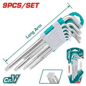 Pièces x9 Clé Torx – Total Outillage THT106392