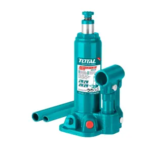Cric bouteille hydraulique 4Tonnes/370mm – Total Outillage THT109042