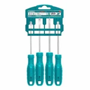 Jeu de 4 Tournevis Cr40 – Total Outillage THT250606-1