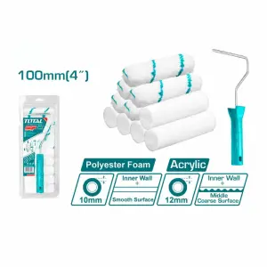 Brosse cylindrique 12 en 1 Set – Total Outillage THT81121001