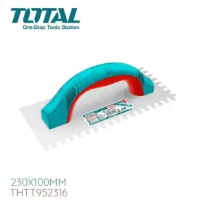 Truelle à plâtre Avec dents – Total Outillage THT952316-2