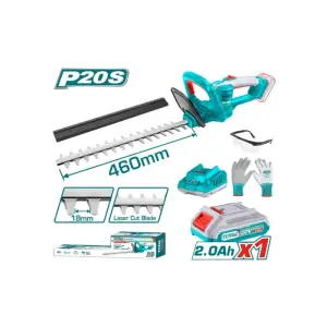 Taille-haie au lithium-ion 20V – Total Outillage THTLI20461