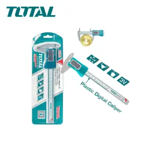 Pied à coulisse numérique en plastique – Total Outillage TM331501