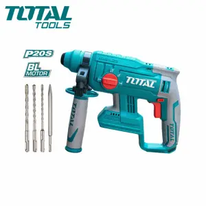 Marteau perforateur au lithium-ion 20V-1350tr/min – Total Outillage TRHLI2201