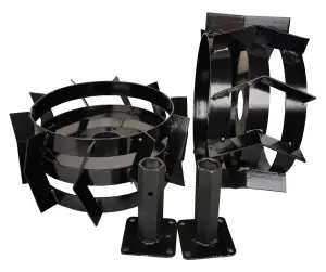 JEU DE 2 ROUES MÉTALLIQUES POUR MOTOCULTEUR – VIME7RM VITO MAROC
