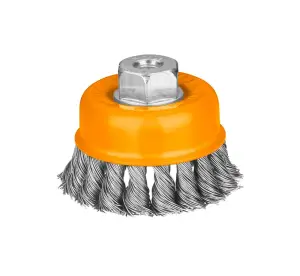 Brosse métallique torsadée 75mm – WB20751 INGCO MAROC