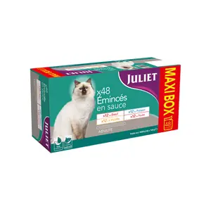 48 Émincés en Sauce pour Chat Adulte