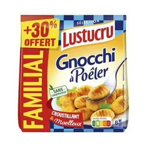 Lustucru Gnocchi à Poêler