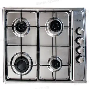 PLAQUE DE CUISSON 4 FEUX ENCASTRABLE 60*60CM INOX LX-410B ROYAL
