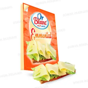 FROMAGE EMMENTAL EN TRANCHES 100G OR BLANC