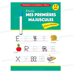J'ECRIS MES PREMIERES MAJUSCULES – TOME 4
