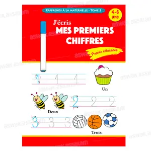 J'ECRIS MES PREMIERS CHIFFRES – TOME 2